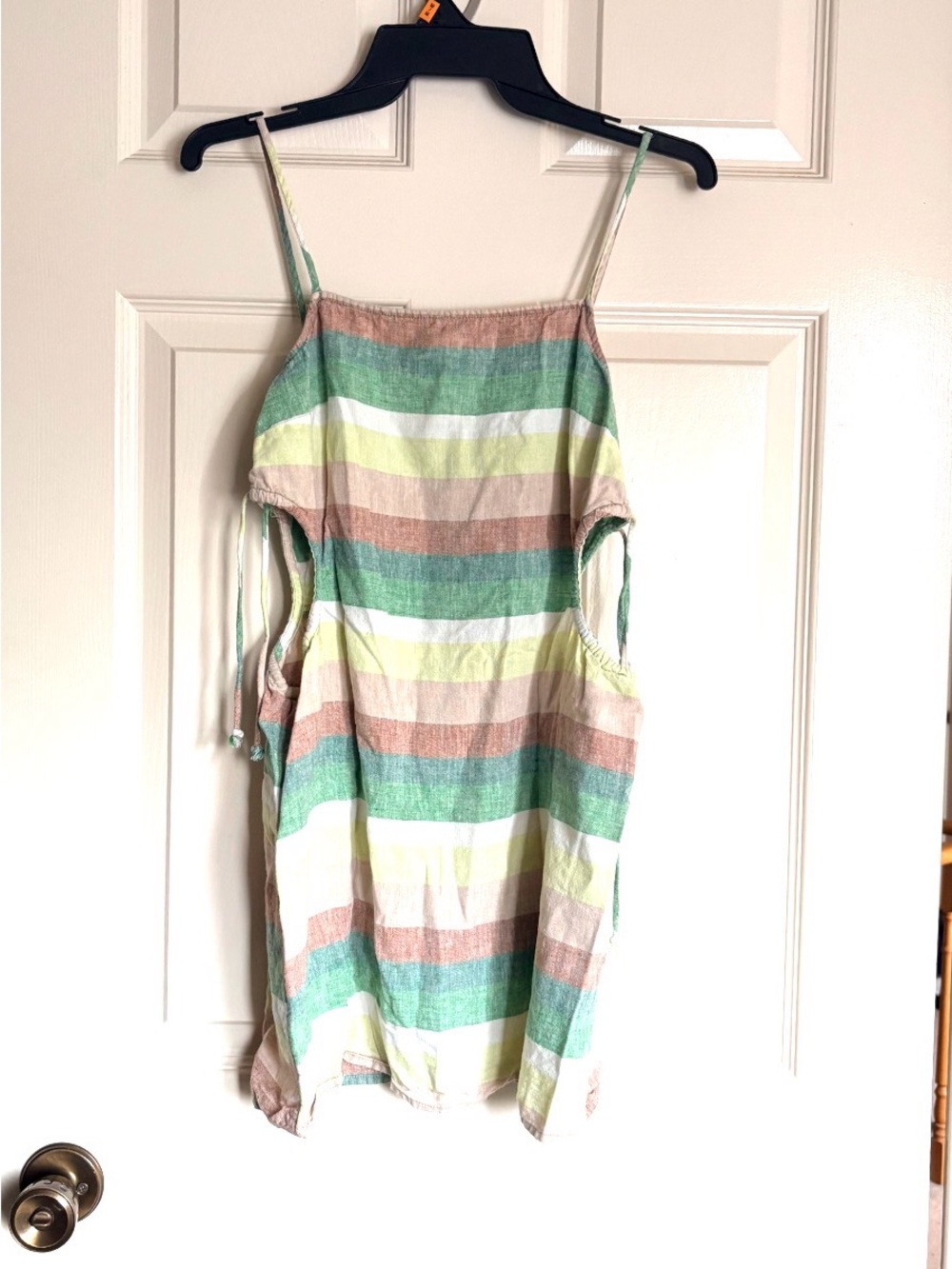 aerie Striped Spaghetti-Strap Dress | Sz XS